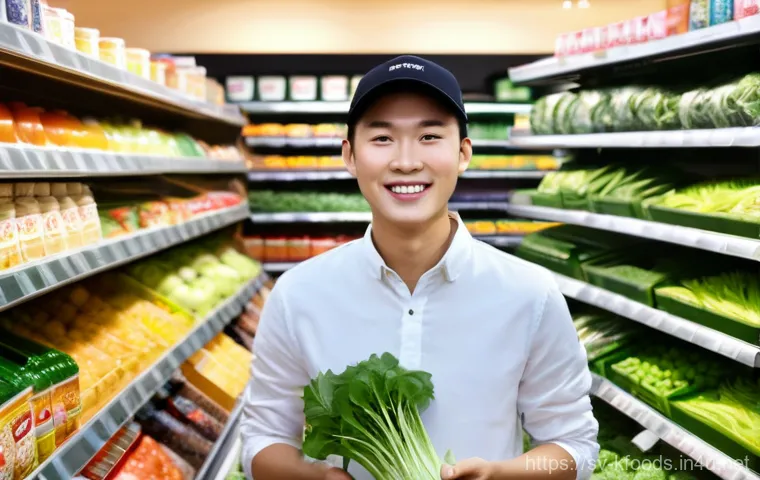 한식조리기능사 시험의 유용한 자료 정리 - Prompt 1: "The Joy of Discovery in a Swedish Asian Market"**